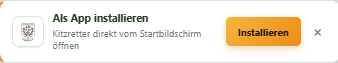 Als App installieren
